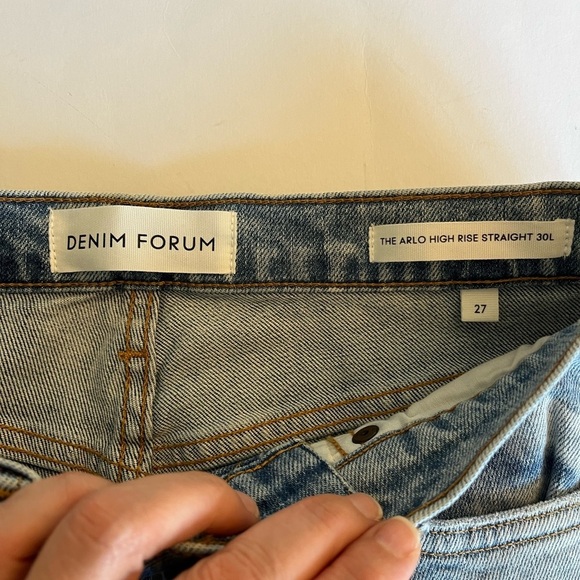 DENIM FORUM ARLO Distressed light wash. Size 27 - Picture 10 of 13